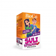 SULI VITAMIN RÁGÓTABLETTA CSERESZNYE ÍZŰ  BIOCO - 90X